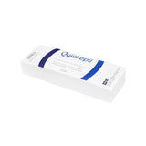 Quickepil Waxing Strips 22 × 7cm - 100 Pack - arranged with the included components on a white background