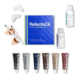 Complete RefectoCil Colours Starter Kit with six tints, oxidant, remover and accessories