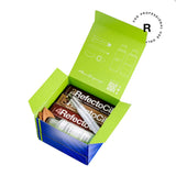Open RefectoCil Colours Starter Kit box showing tint tubes and application accessories