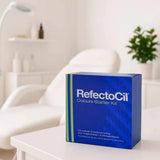 RefectoCil Colours Starter Kit displayed in a bright beauty salon