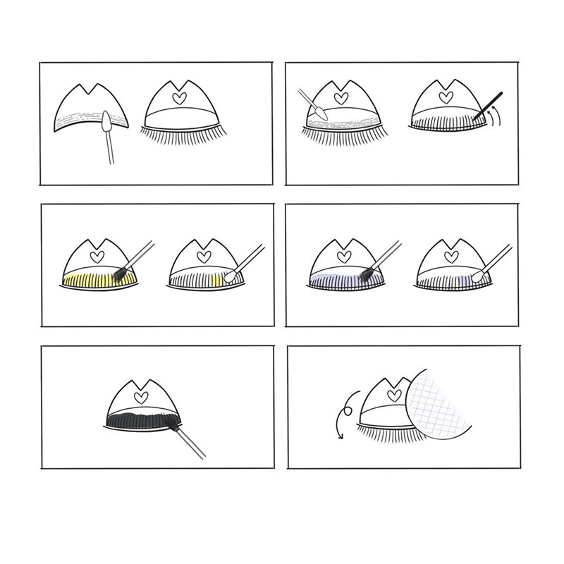 Refectocil Eyelash Lift Kit - 36 Applications - arranged with the included components on a white background