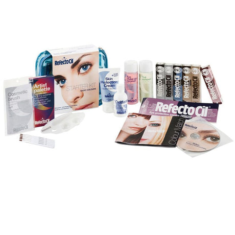 Refectocil Starter Kit Basic Colours - retail packaging on a white background