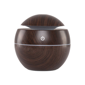 Roxie Cosmetics Aroma Diffuser Air Humidifier SPA 16 Dark Wood 130ml - isolated on a white background