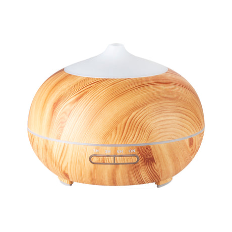 Roxie Cosmetics Aroma Diffuser Spa Air Humidifier 06 Light Wood 400ml With Timer - isolated on a white background