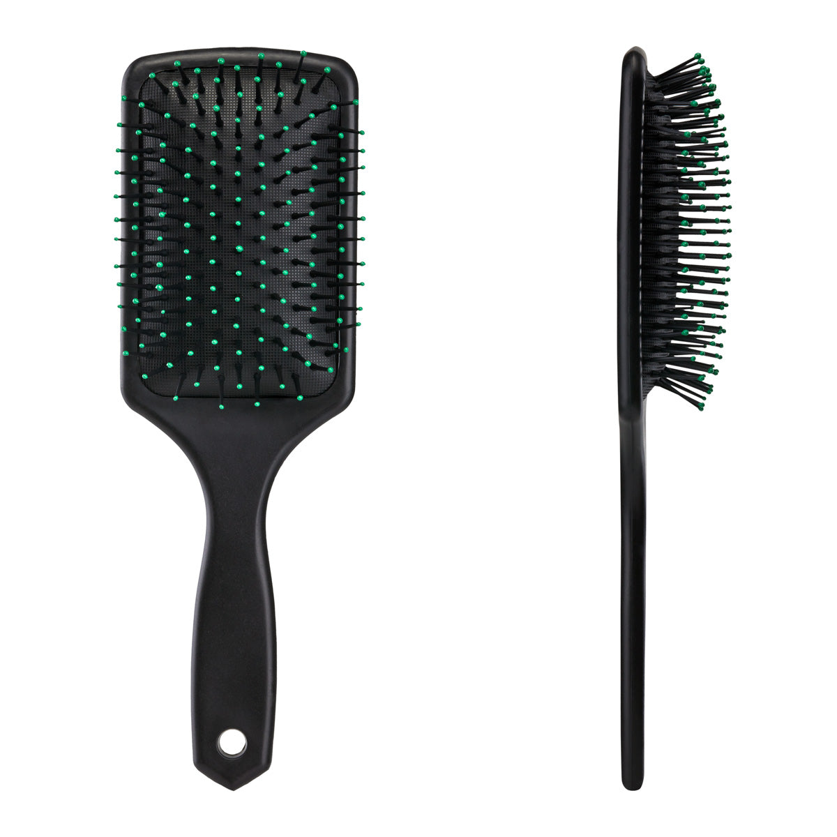 Roxie Cosmetics Black Pneumatic Hair Brush - isolated on a white background