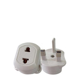 Roxie Cosmetics EU-To-UK Converter Plug - BS5733/BS1363 Approved - isolated on a white background