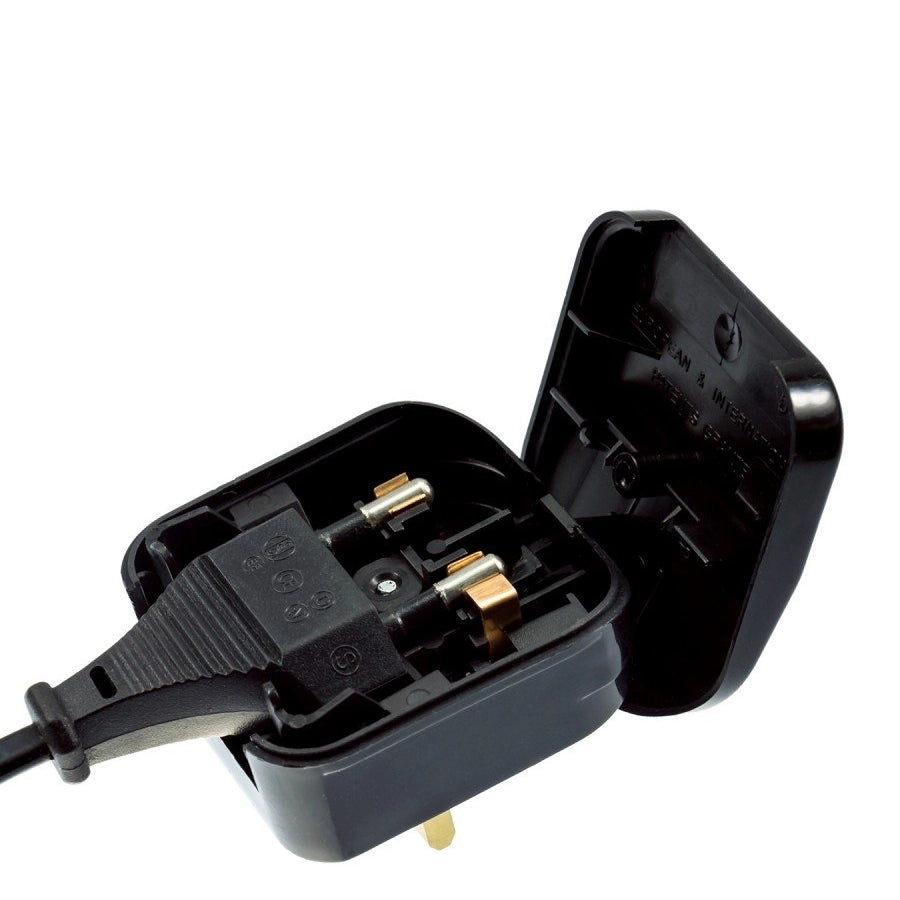 Roxie Cosmetics EU-To-UK Converter Plug - BS5733/BS1363 Approved - isolated on a white background