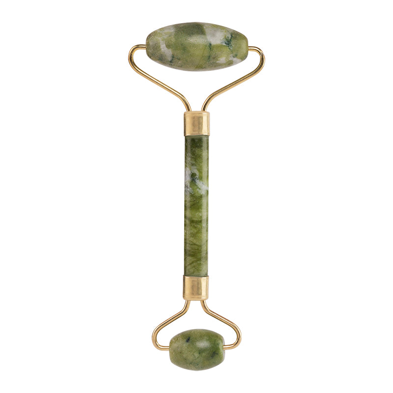 Roxie Cosmetics Jade Roller Massager - isolated on a white background