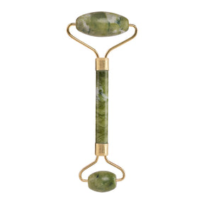 Roxie Cosmetics Jade Roller Massager - isolated on a white background