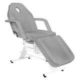 Roxie Cosmetics Salon Beauty Chair Basic 202 Grey - full product view on a white background