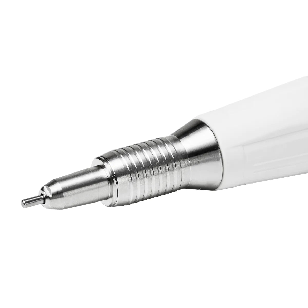 Close-up of the metal tip and bit holder on the Saeyang H35SP1 handpiece