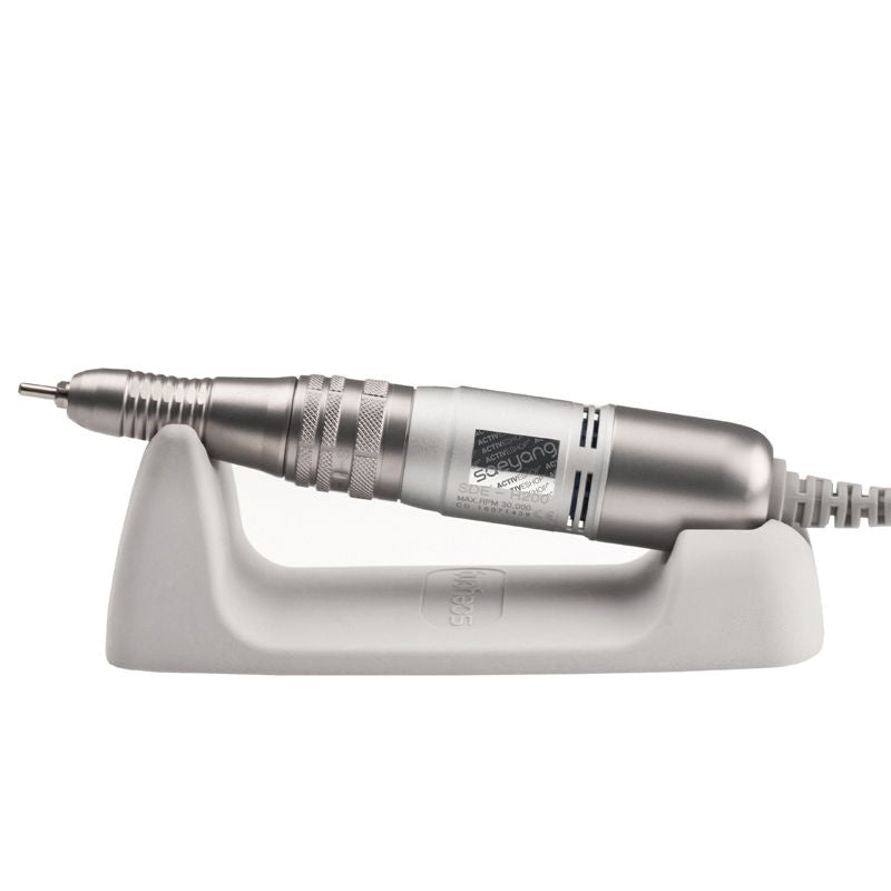 Saeyang Marathon 3 Champion Nail Drill Machine Pink + H200 - nail drill equipment isolated on a white background