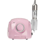 Saeyang Marathon 3 Champion Nail Drill Machine Pink + H200 - nail drill equipment isolated on a white background