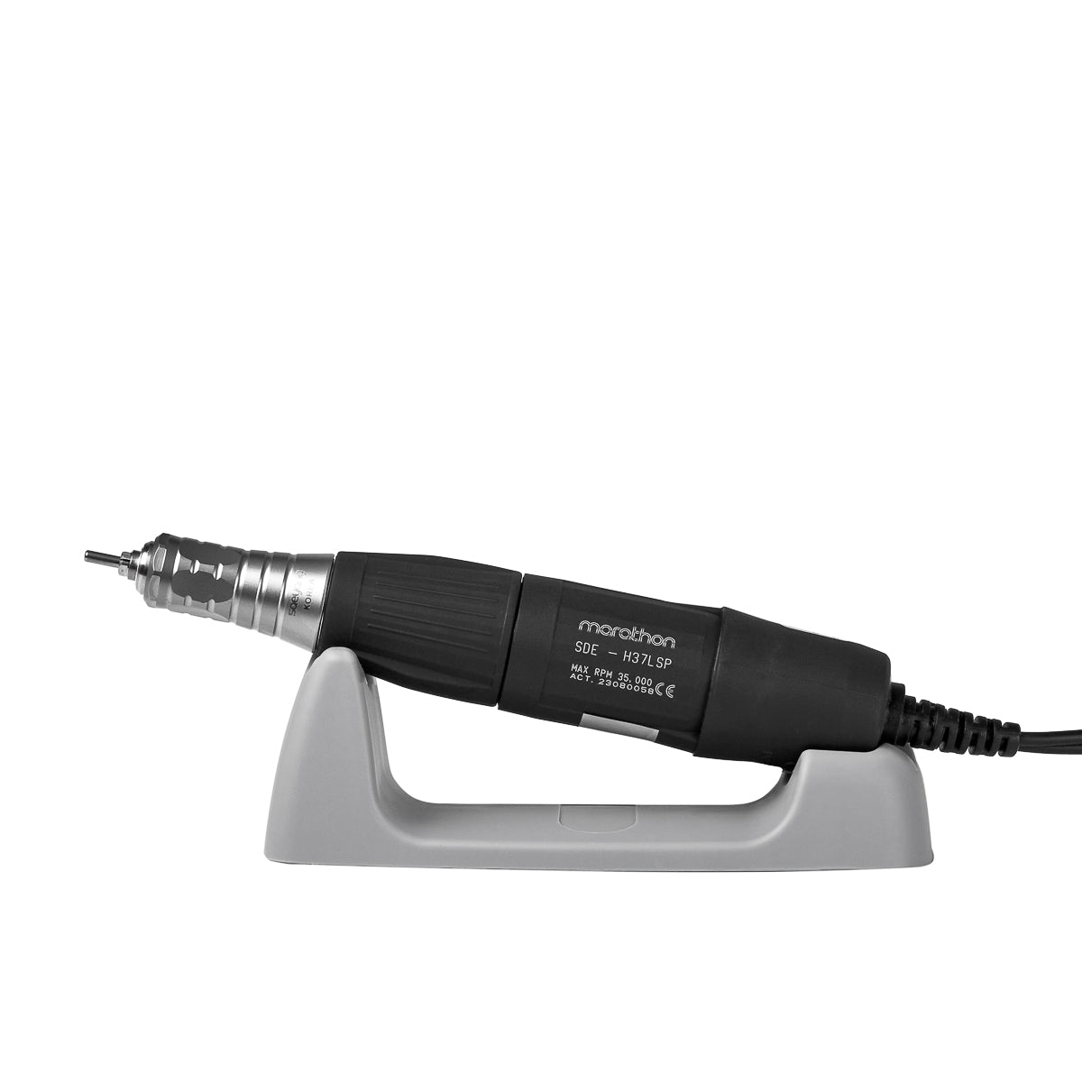 Saeyang Marathon 3 Champion Nail Drill Machine White + H37LSP - nail drill equipment isolated on a white background
