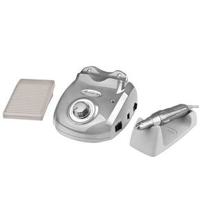 Saeyang Marathon Combi 24 Silver Nail Drill Machine - nail drill equipment isolated on a white background