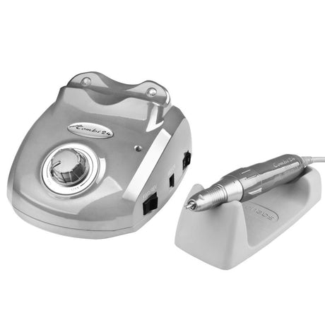 Saeyang Marathon Combi 24 Silver Nail Drill Machine - nail drill equipment isolated on a white background