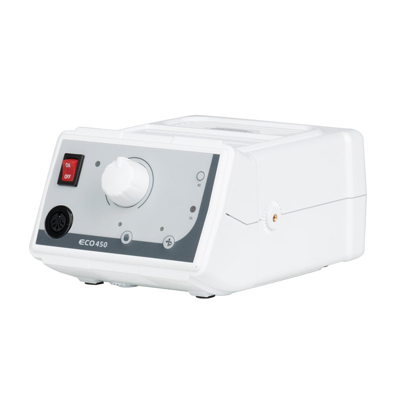 Saeyang Marathon Eco 450 Nail Drill Machine + SH37LN - nail drill equipment isolated on a white background