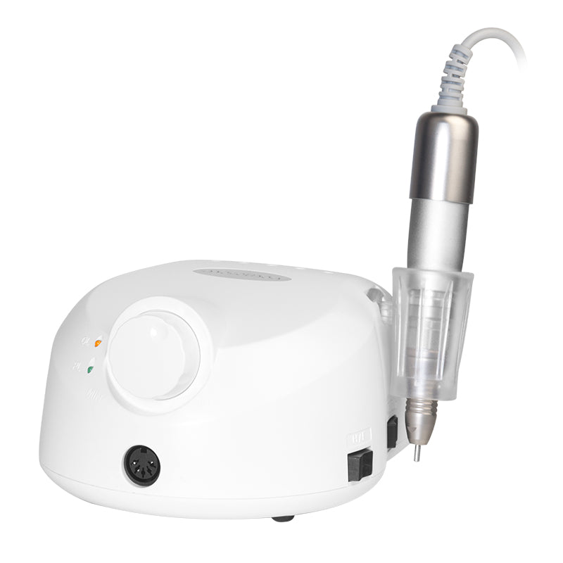 Saeyang Marathon Escort II Pro White + SH30N - nail drill equipment isolated on a white background