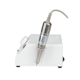 Saeyang Marathon Escort III White Nail Drill Machine + H200 - nail drill equipment isolated on a white background