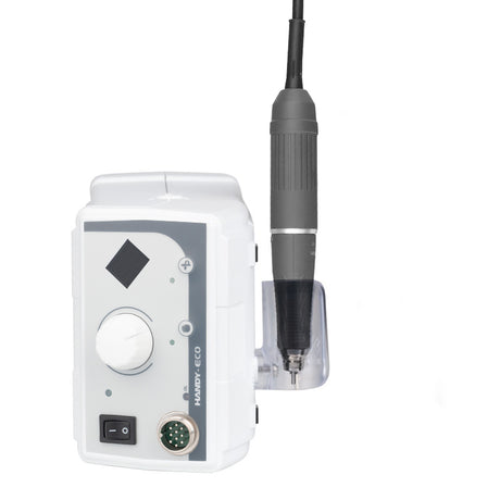 Saeyang Marathon Handy Eco Brushless Nail Drill With SDE-BM50M Handpiece - nail drill equipment isolated on a white background