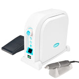 Saeyang Marathon Multi 600 Nail Drill Machine Prosthetic Micromotor & BM50S1 Brushless - nail drill with handpiece and accessories on a white background