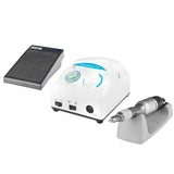 Saeyang Marathon N7 Nail Drill With M40ES, ES6 & FS60 - nail drill with handpiece and accessories on a white background