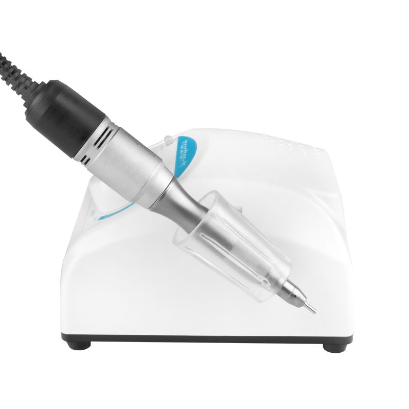 Saeyang Marathon N7 Nail Drill With M40ES, ES6 & FS60 - nail drill equipment isolated on a white background