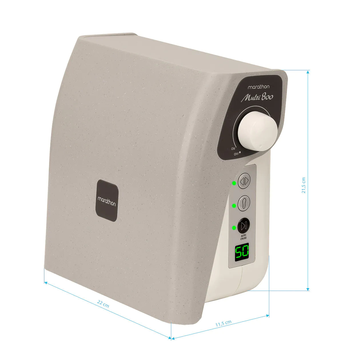 Saeyang Marathon Nail Drill Machine MULTI800 BS50C - nail drill equipment isolated on a white background