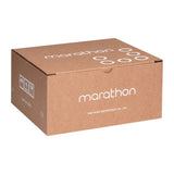 Saeyang Marathon recyclable brown retail box viewed from the front