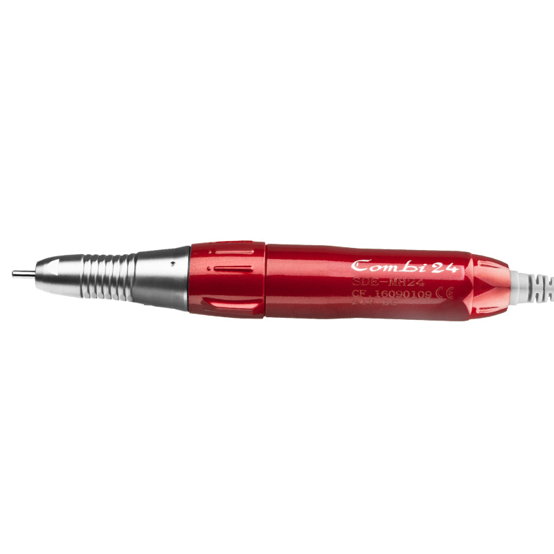 Saeyang MH24 Nail Drill Handpiece For Combi 24 Red - isolated on a white background
