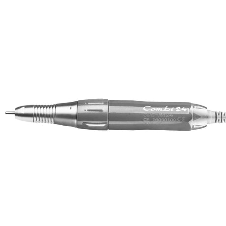 Saeyang MH24 Nail Drill Handpiece For Combi 24 Silver - isolated on a white background