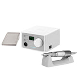 Saeyang Nail Drill Machine Marathon K35 Crafien White + SH30N - nail drill equipment isolated on a white background