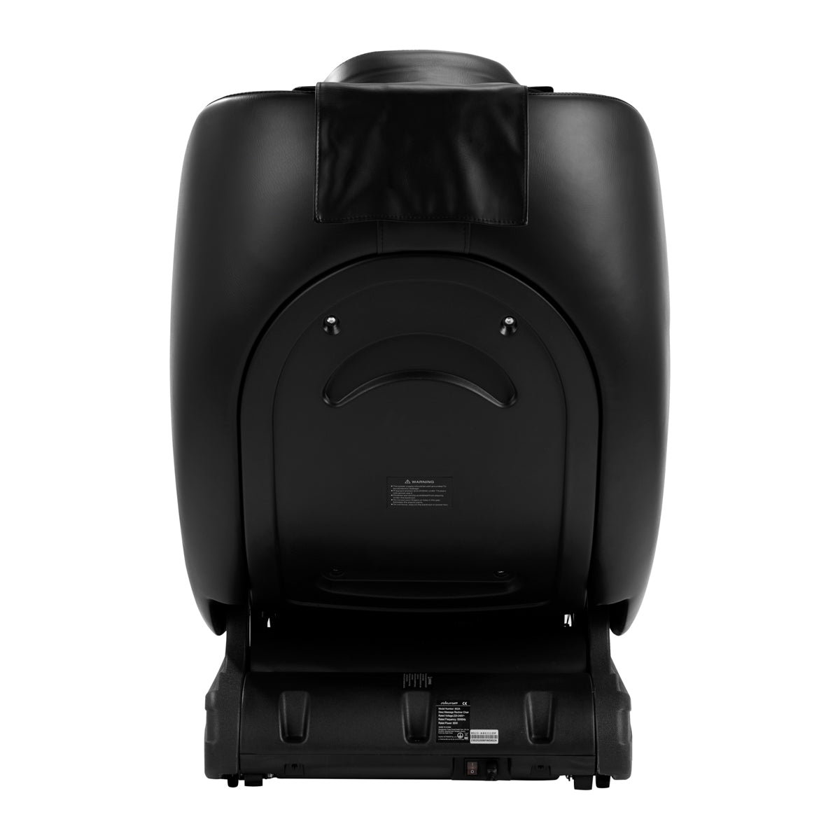 Sakura Classic 305 Massage Chair Black - close-up of the upholstery and adjustment details