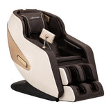 Sakura Comfort Plus 806 Massage Chair Brown - full product view at an angle on a white background