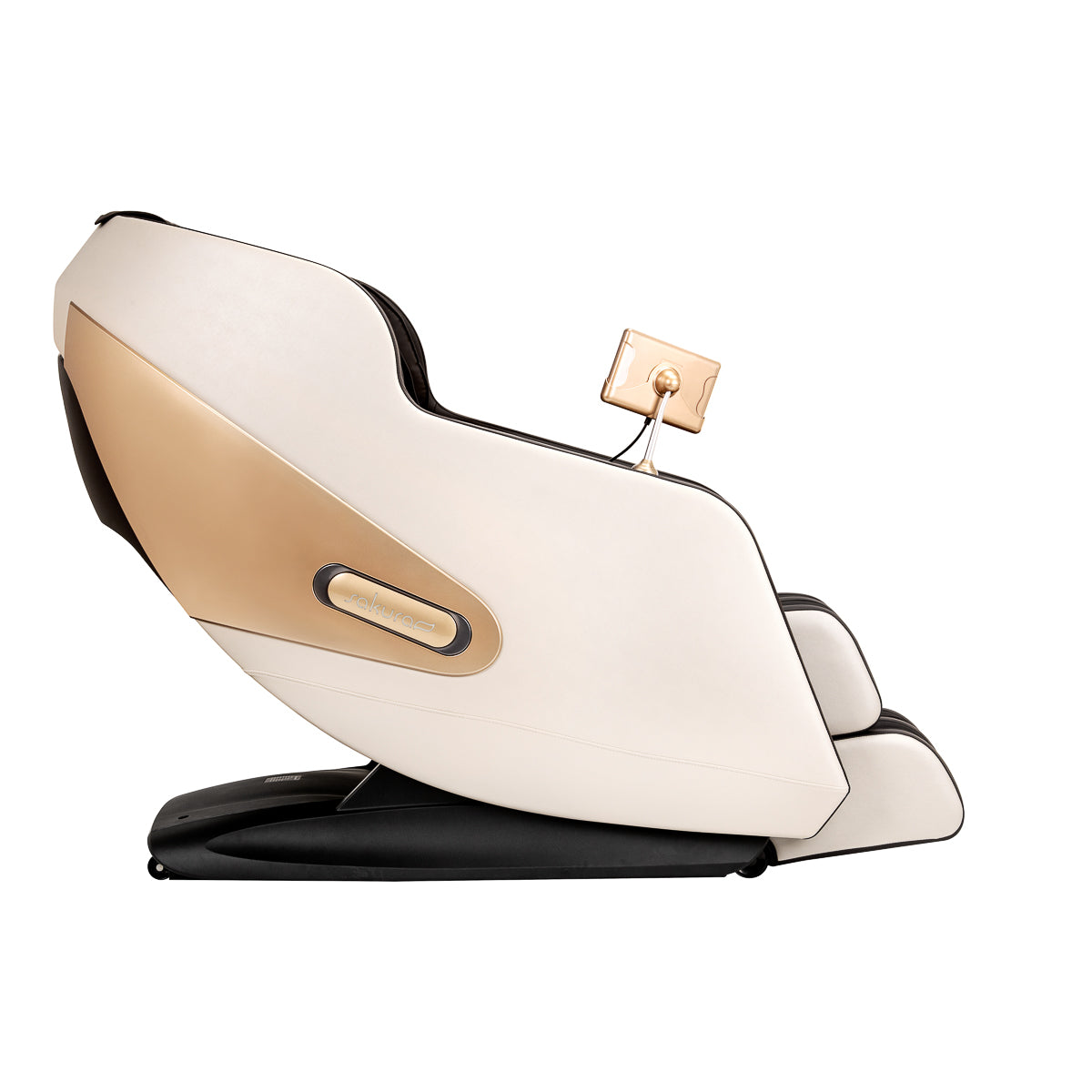 Sakura Comfort Plus 806 Massage Chair Brown - full product view on a white background