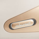 Sakura Comfort Plus 806 Massage Chair Brown - close-up of the upholstery and construction details