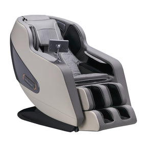 Sakura Comfort Plus 806 Massage Chair Grey - full product view at an angle on a white background