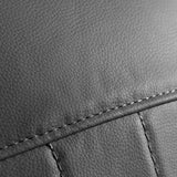 Sakura Comfort Plus 806 Massage Chair Grey - close-up of the upholstery and construction details