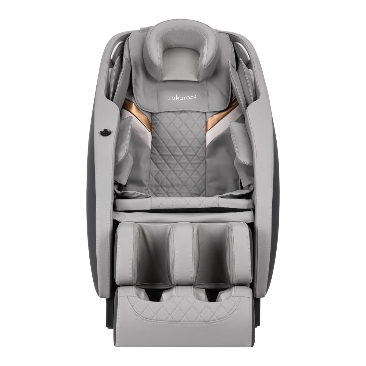 Sakura Massage Chair Classic 305 Grey - close-up of the control screen and massage settings
