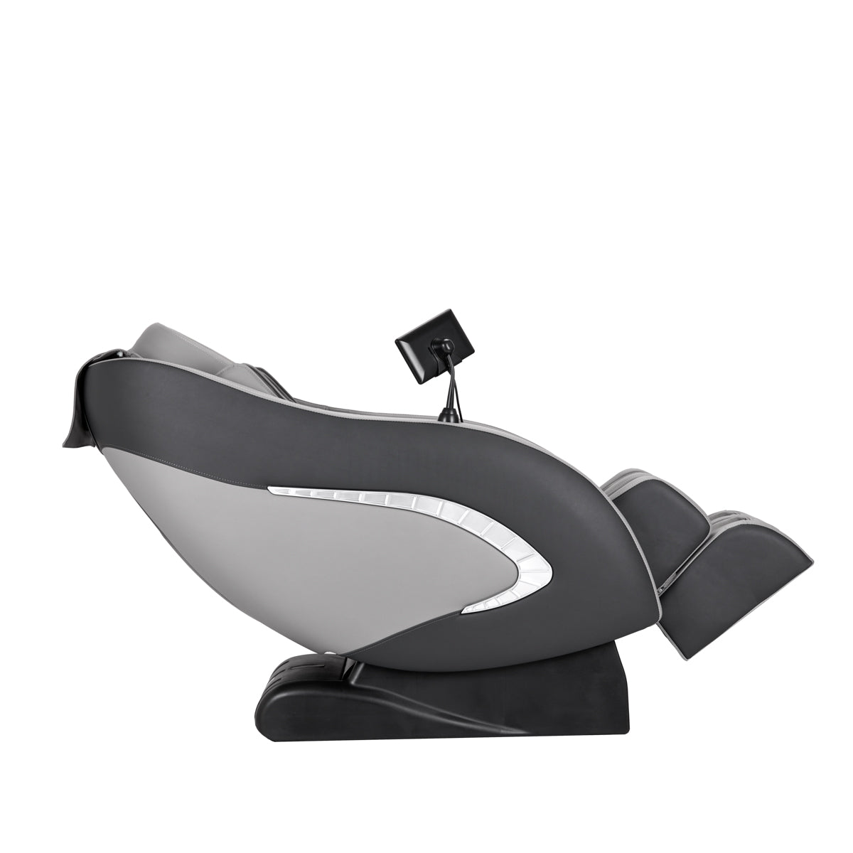 Sakura Massage Chair Classic 305 Grey - close-up of the upholstery and adjustment details