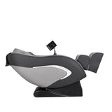 Sakura Massage Chair Classic 305 Grey - close-up of the upholstery and adjustment details