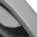 Sakura Massage Chair Classic 305 Grey - close-up of the upholstery and construction details