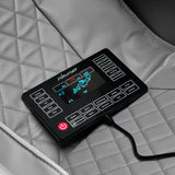 Sakura Massage Chair Classic 305 Grey - close-up of the upholstery and construction details