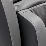 Sakura Massage Chair Classic 305 Grey - close-up of the upholstery and construction details