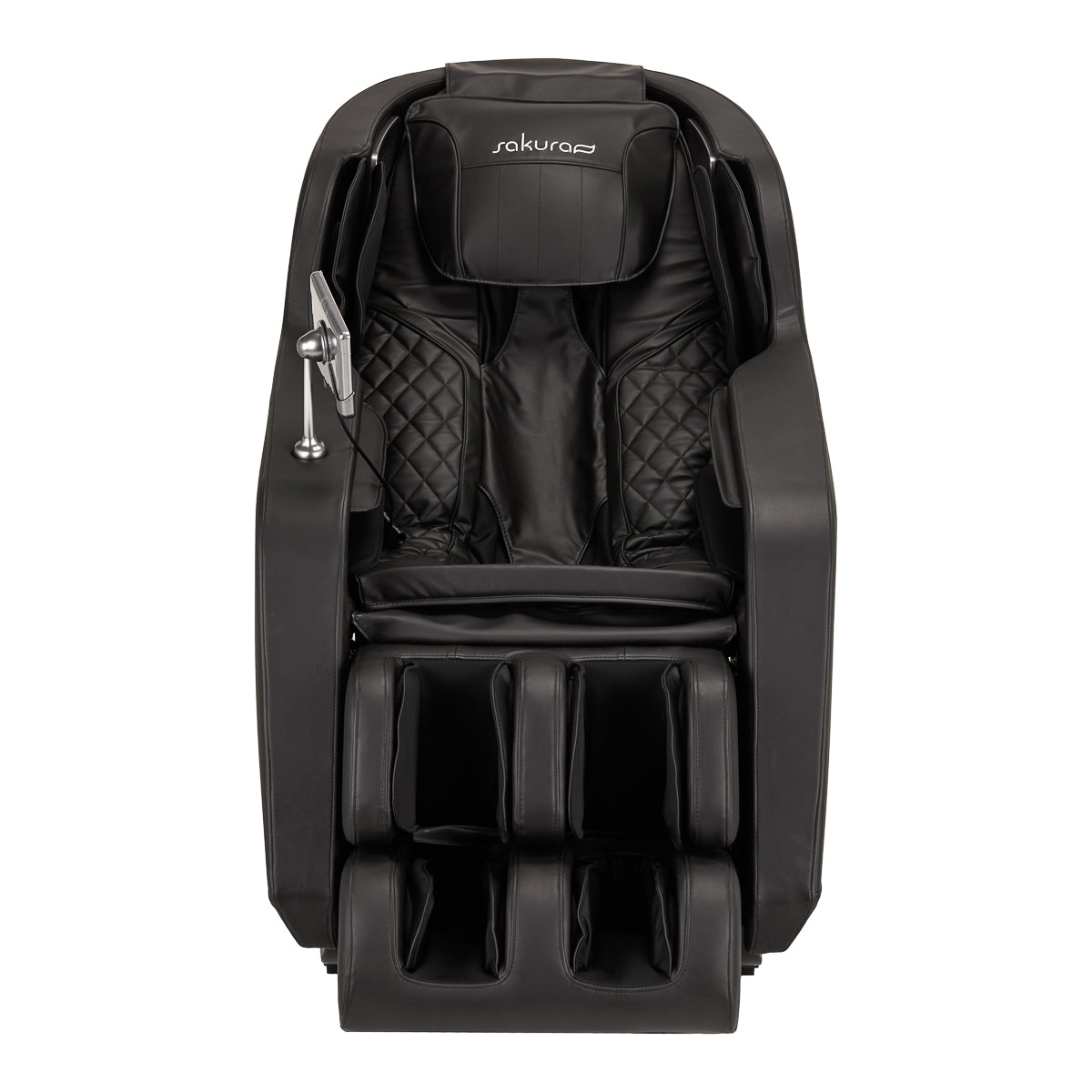 Sakura Massage Chair Comfort Plus 806 Black - close-up of the control screen and massage settings