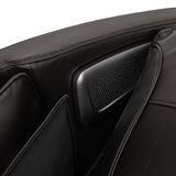Sakura Massage Chair Comfort Plus 806 Black - close-up of the upholstery and construction details