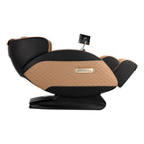 Sakura Massage Chair Standard 801 Brown - close-up of the upholstery and adjustment details