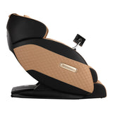 Sakura Massage Chair Standard 801 Brown - close-up of the upholstery and adjustment details