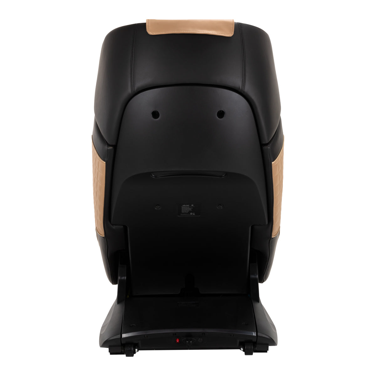 Sakura Massage Chair Standard 801 Brown - close-up of the upholstery and adjustment details