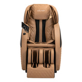 Sakura Massage Chair Standard 801 Brown - close-up of the upholstery and adjustment details